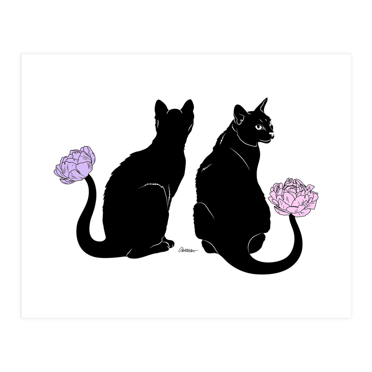 Flower Cats (Print Only)