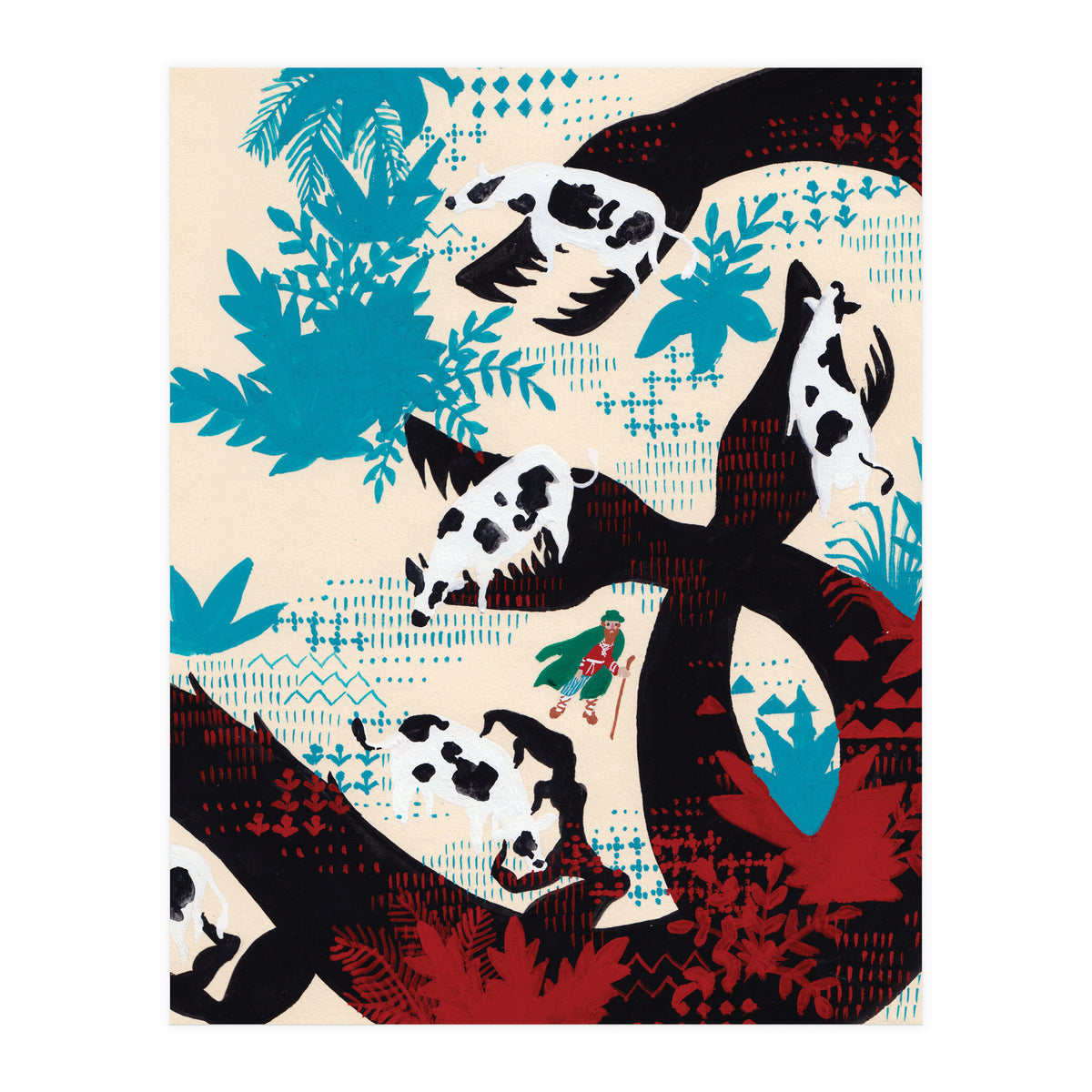 Russian Folk Tales - The Crystal Mountain (Print Only)