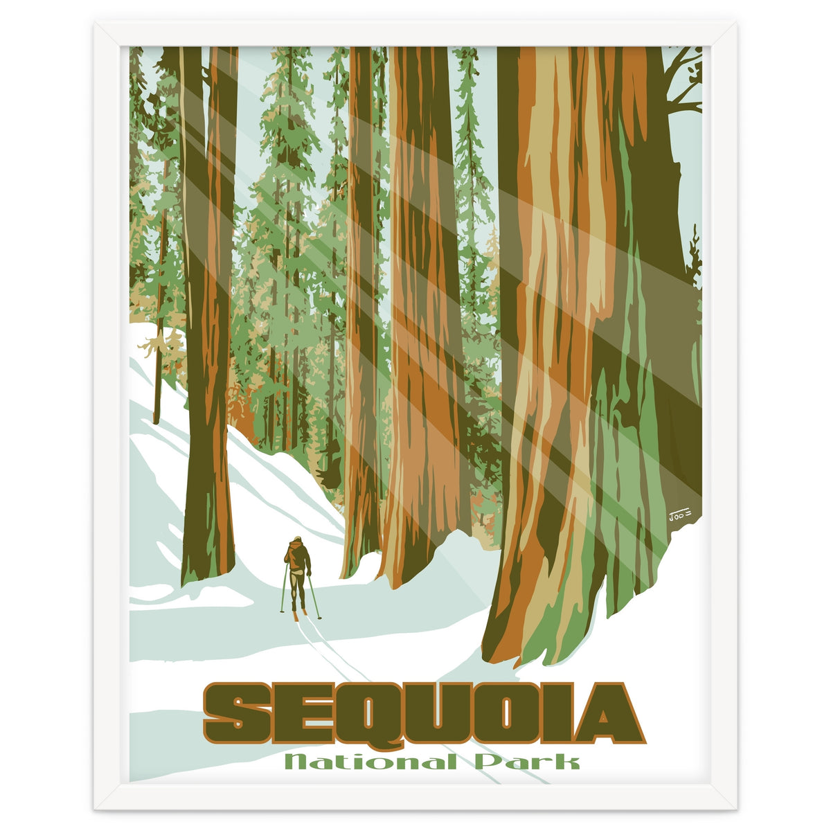 Sequoia National Park Poster