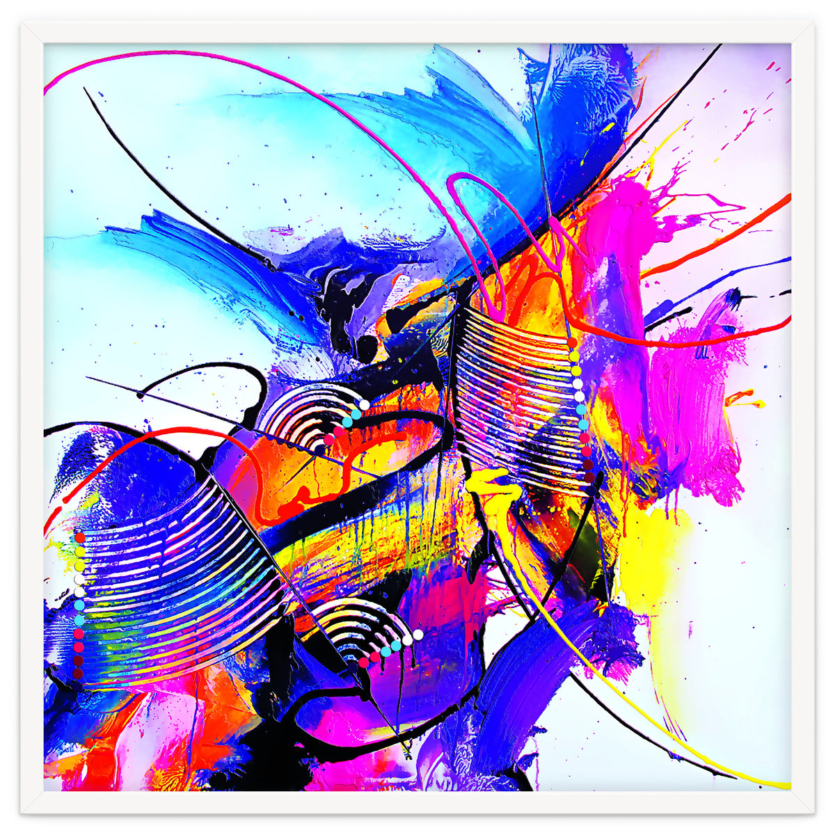 Abstract Art Britto - Qb293