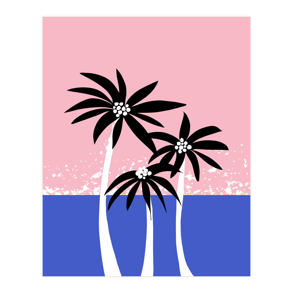 Sweet palm trees (Print Only)