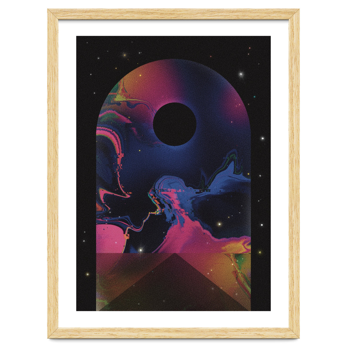 Night Road Landscape