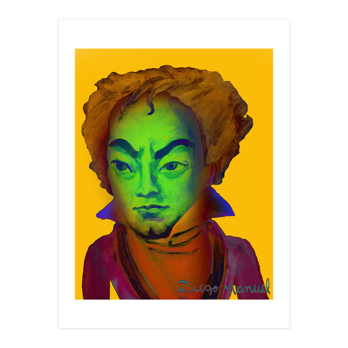 Beethoven Multicolor 6 (Print Only)