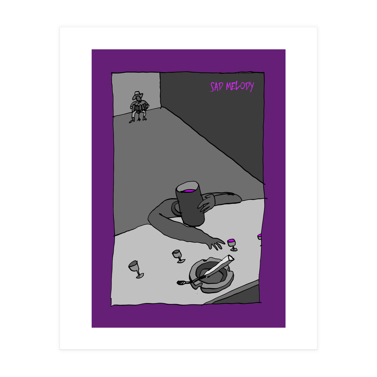 Sad Melody (Print Only)