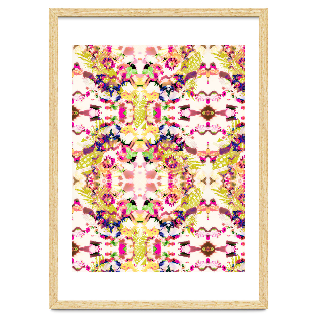 Painting mosaic - Abstract nature