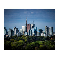 Toronto Skyline From Riverdale Park No 5 Color Version (Print Only)