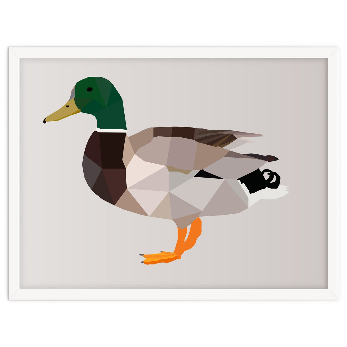 Duck Low Poly Art