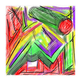 Colored Shapes In Perspective (Print Only) thumbnail
