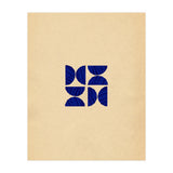 Ultramarine abstract shapes (Print Only) thumbnail