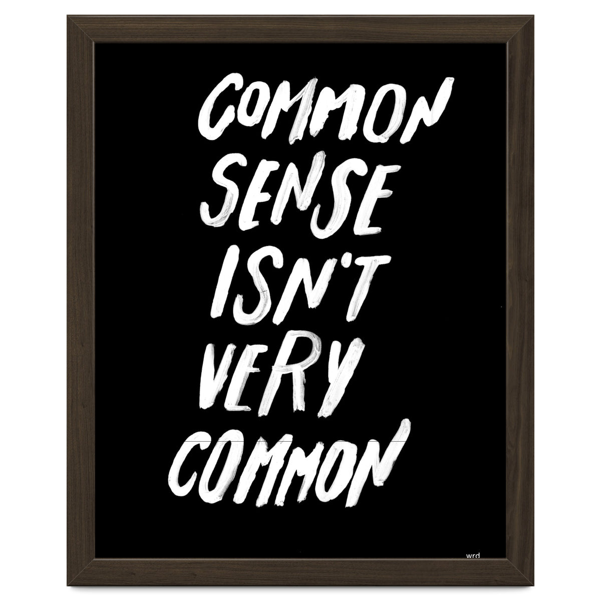 UNCOMMON SENSE