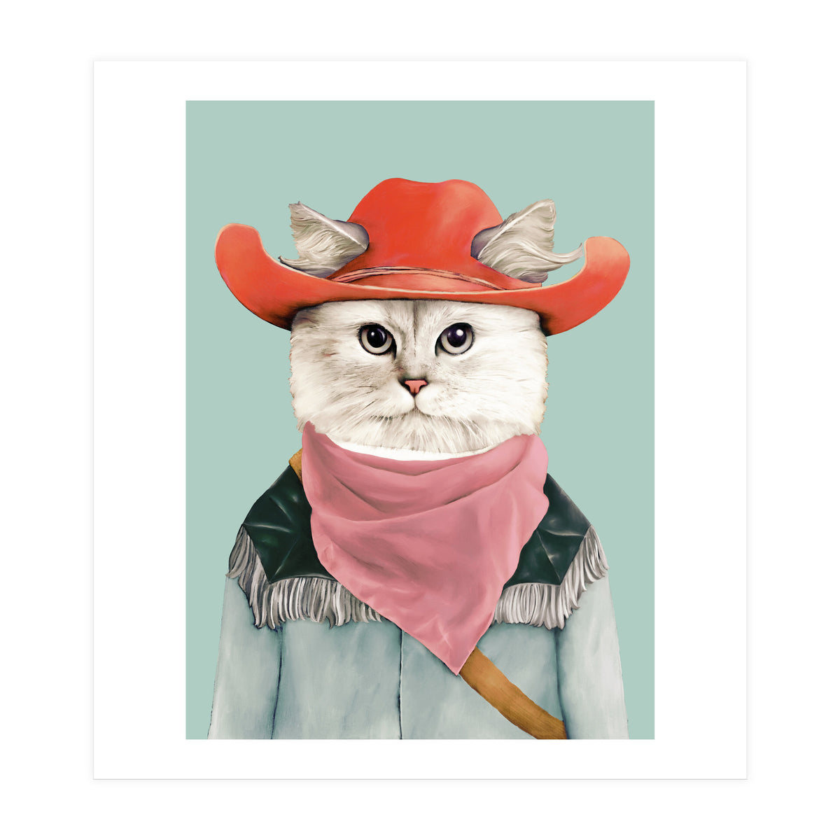Rodeo Cat (Print Only)