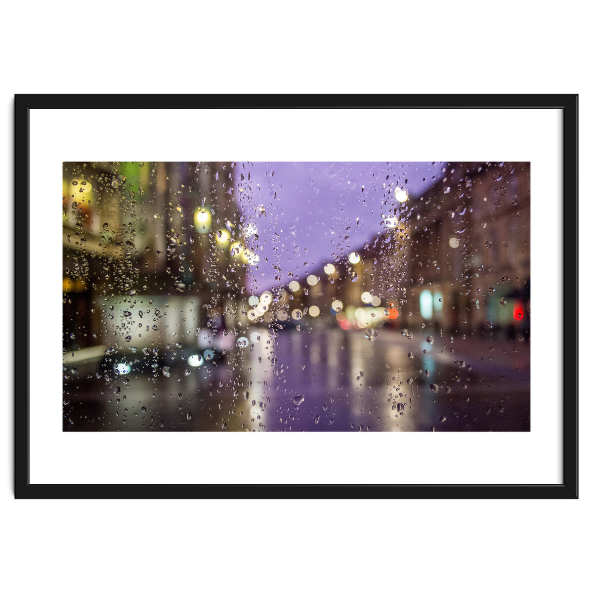 Gray st Newcastle rain