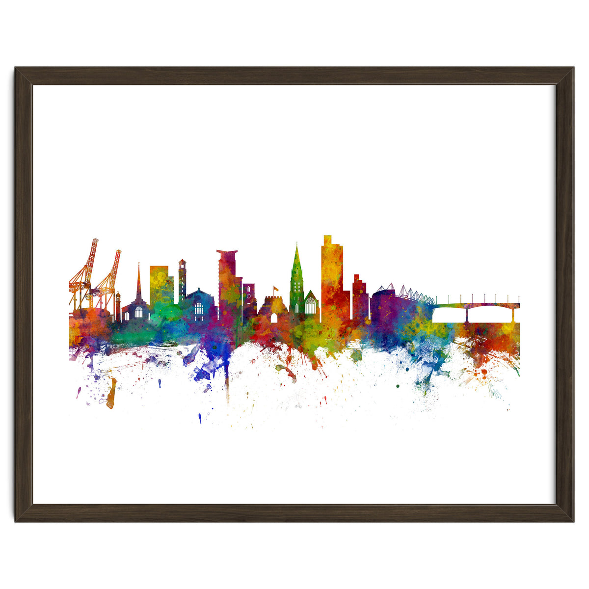 Southampton England Skyline