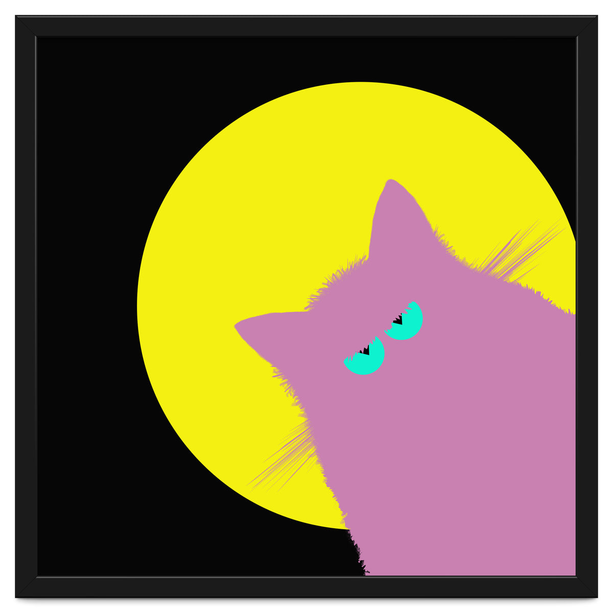 Full Moon Lilac Cat