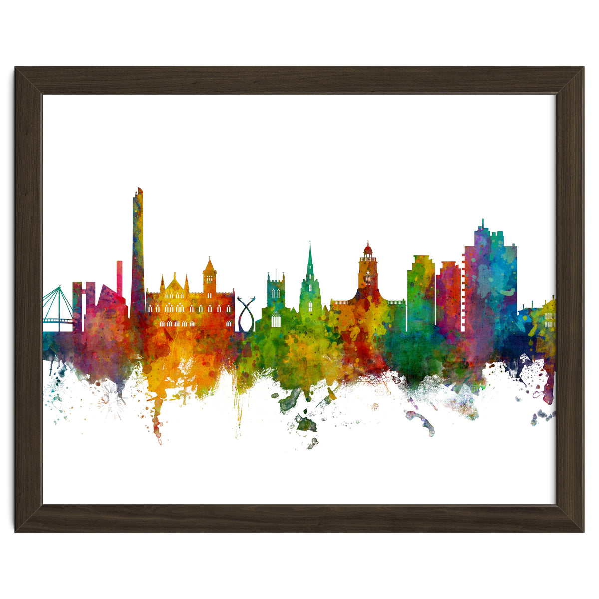 Northampton England Skyline