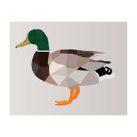 Duck Low Poly Art (Print Only)