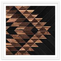 Urban Tribal Pattern No.11 - Aztec - Wood