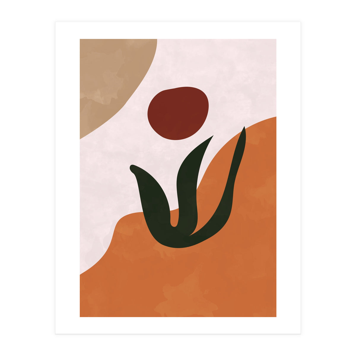 Abstract Nordic Botanical (Print Only)