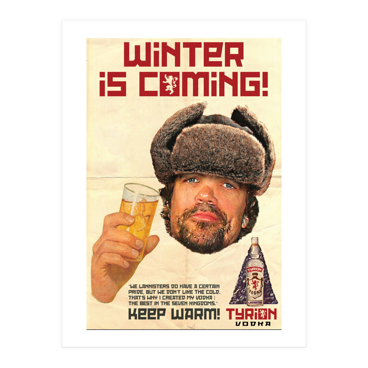 Winter Is Coming (Print Only)