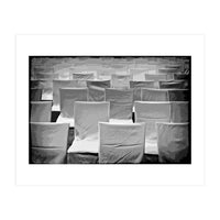 White chairs (Print Only)