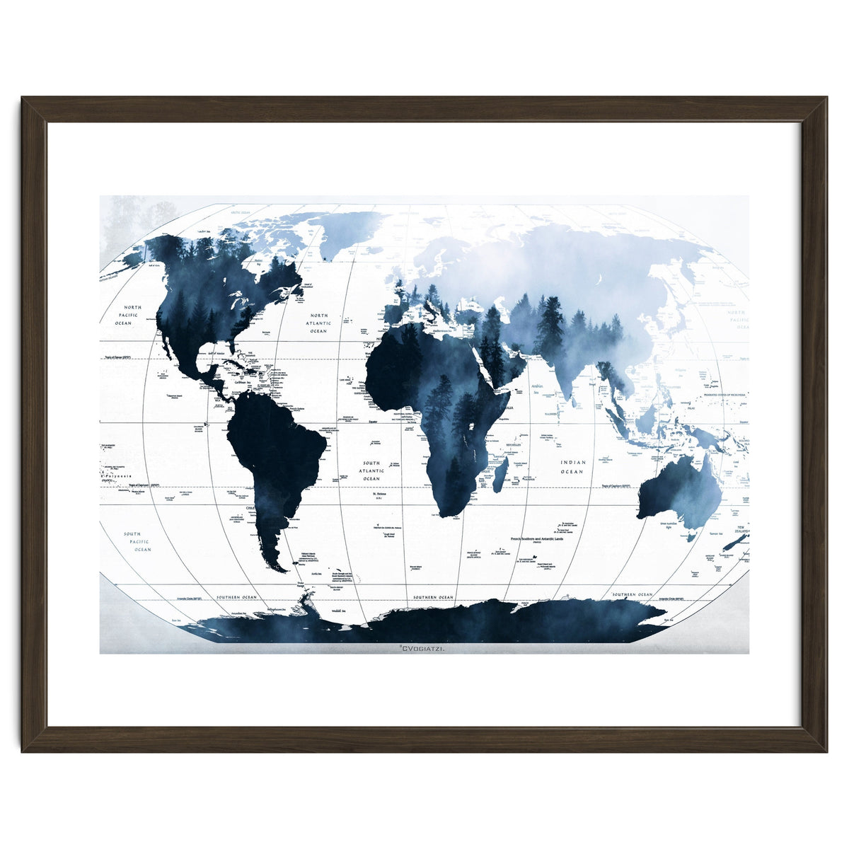 ALLOVER THE WORLD-Woods fog