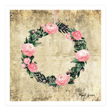Wreath #Rose Flowers #Royal collection (Print Only) thumbnail