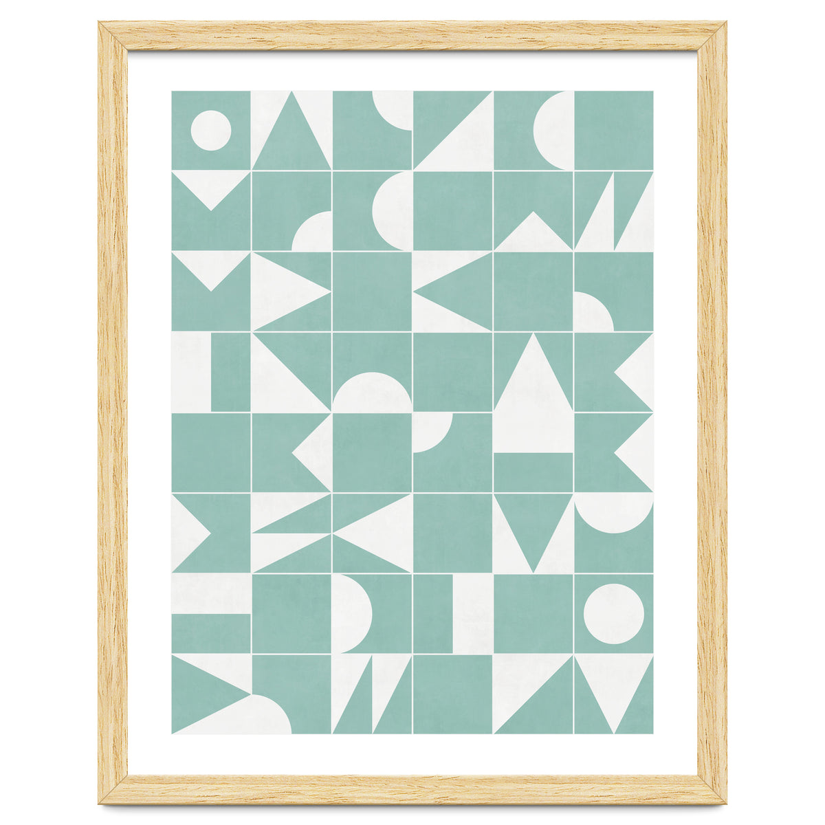 My Favorite Geometric Patterns No.16 - Light Blue