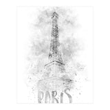 Monochrome Art EIFFEL TOWER | watercolor (Print Only) thumbnail