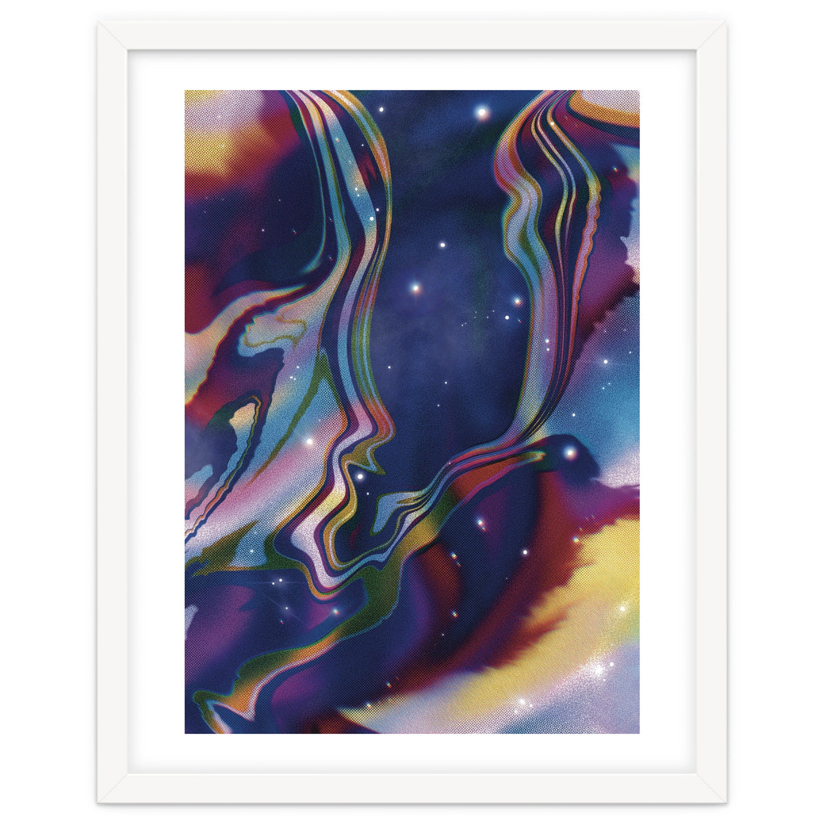 Abstract Space Star Sky Nebula