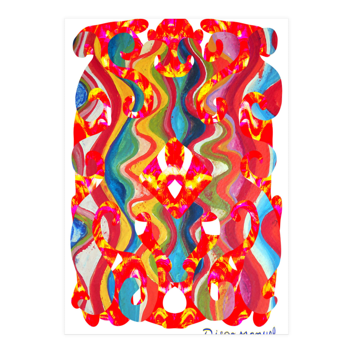 Pop Abstract Asimetrico 30 Copia (Print Only)