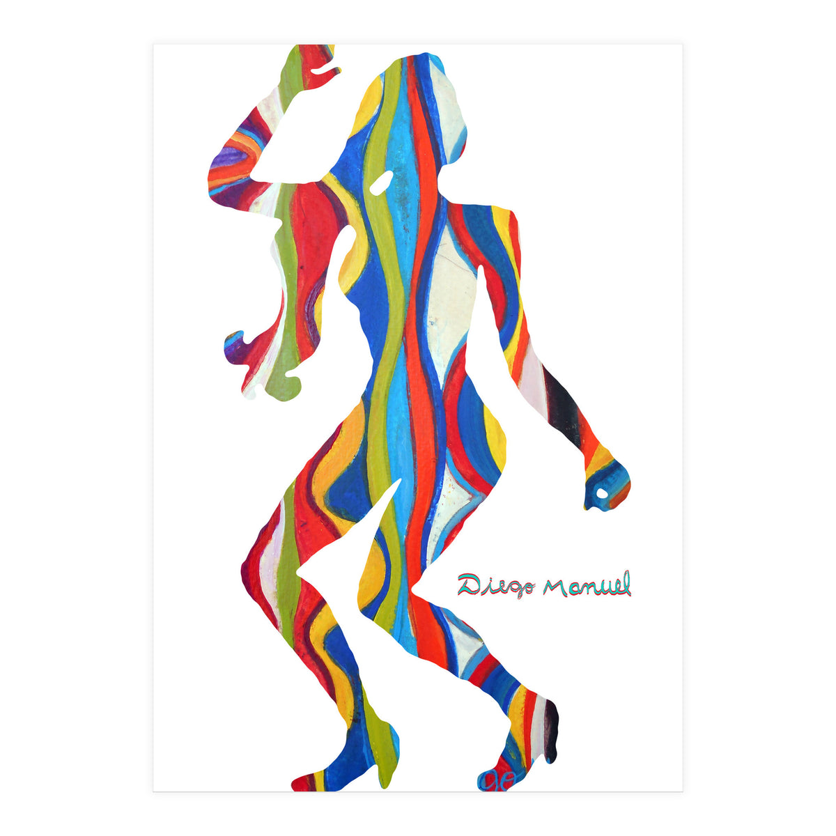 Dance Girl B 41 (Print Only)