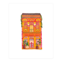 Orange House A4 (Print Only)