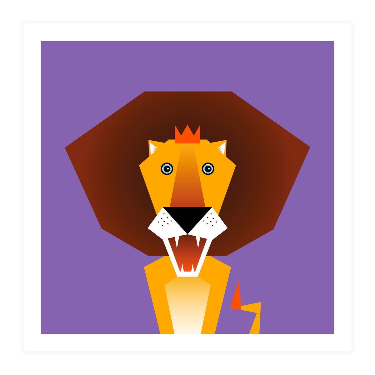 Kids Room Lion (Print Only)