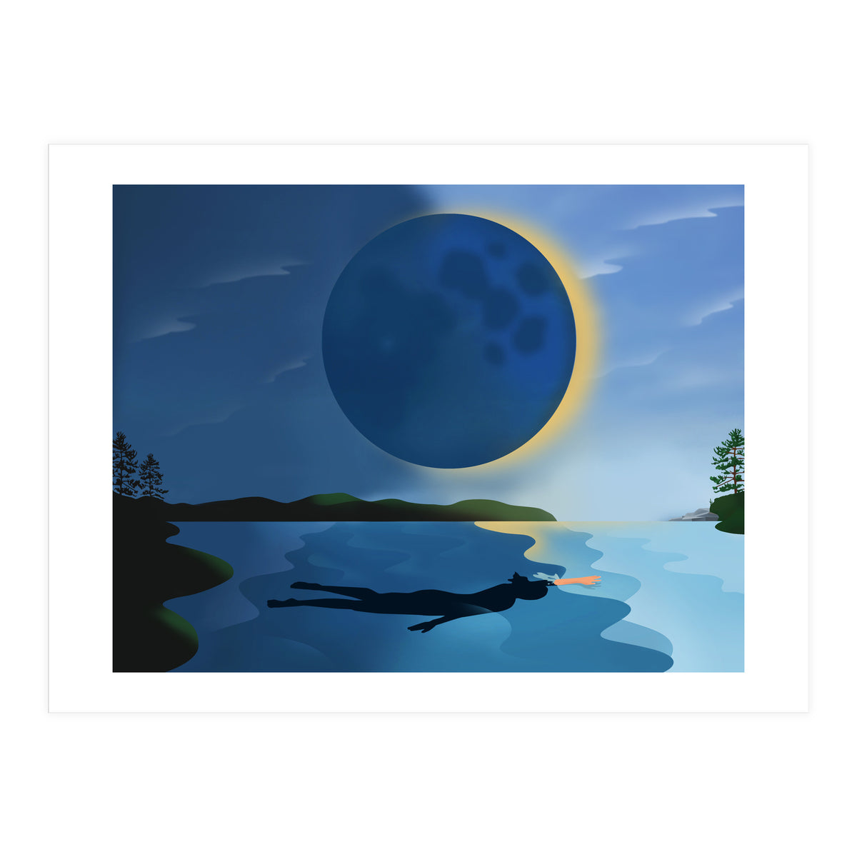 Night Swim (Print Only)