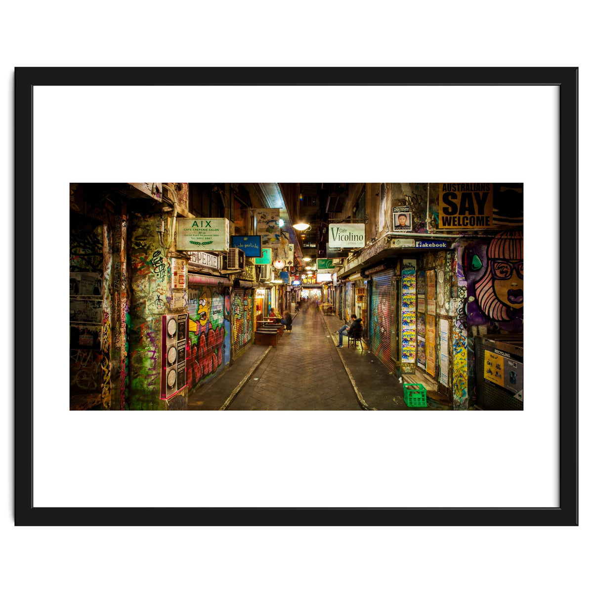 Centre Place After Dark