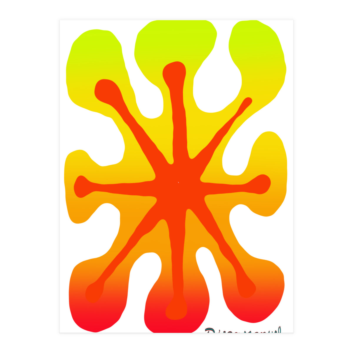 Fuego 100 Copia (Print Only)