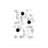 Mid-Century Modern Monochrome Print #1 (Print Only) thumbnail
