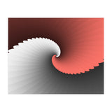 Living Coral Spiral Wings (Print Only) thumbnail
