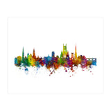 Worcester England Skyline (Print Only) thumbnail