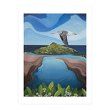 Godwit Over Paku (Print Only) thumbnail