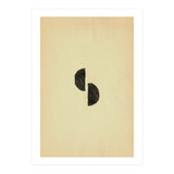 Abstract mid-century modern shapes (Print Only) thumbnail