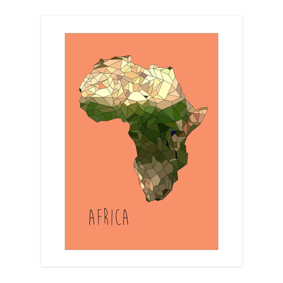 AFRICA – Pink  (Print Only)