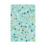 Blue Terrazzo (Print Only) thumbnail