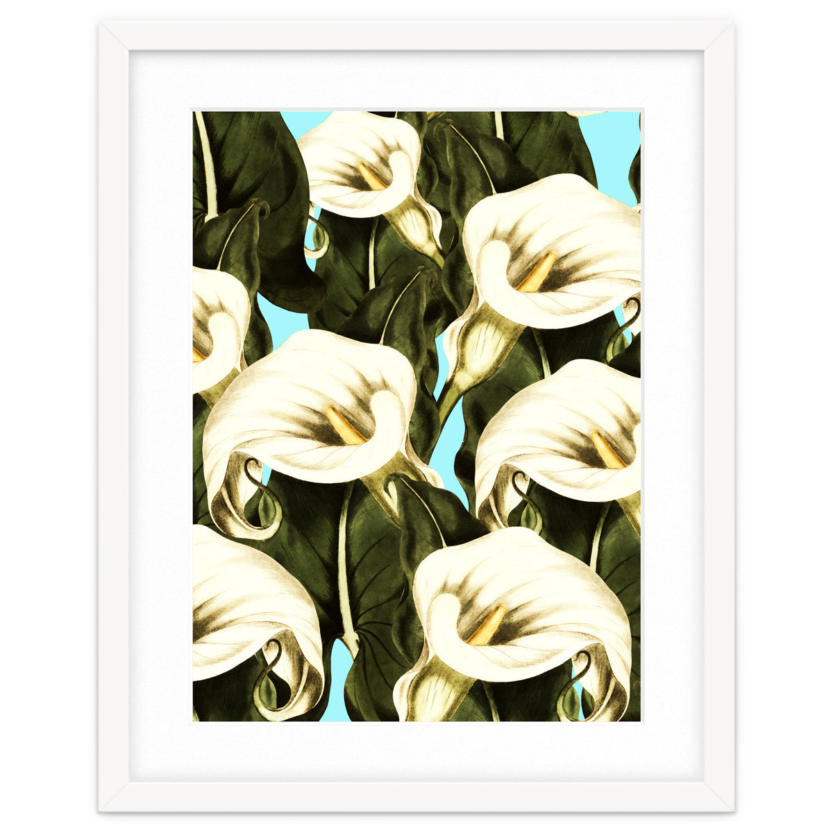 Pattern floral Ethiopian-Calla