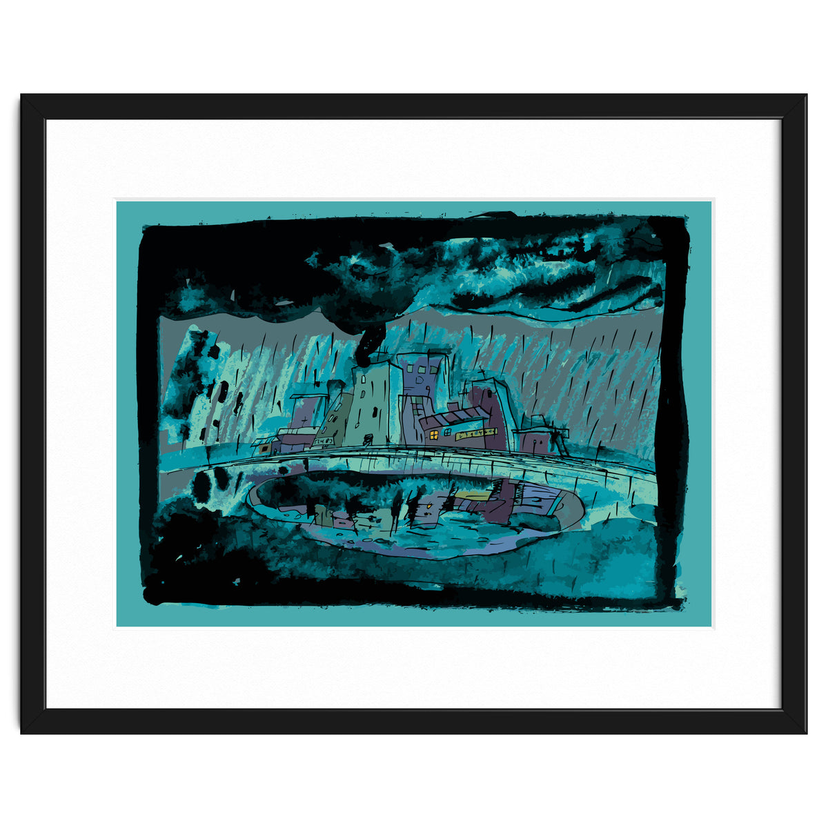 Autumn Rain in the Old City