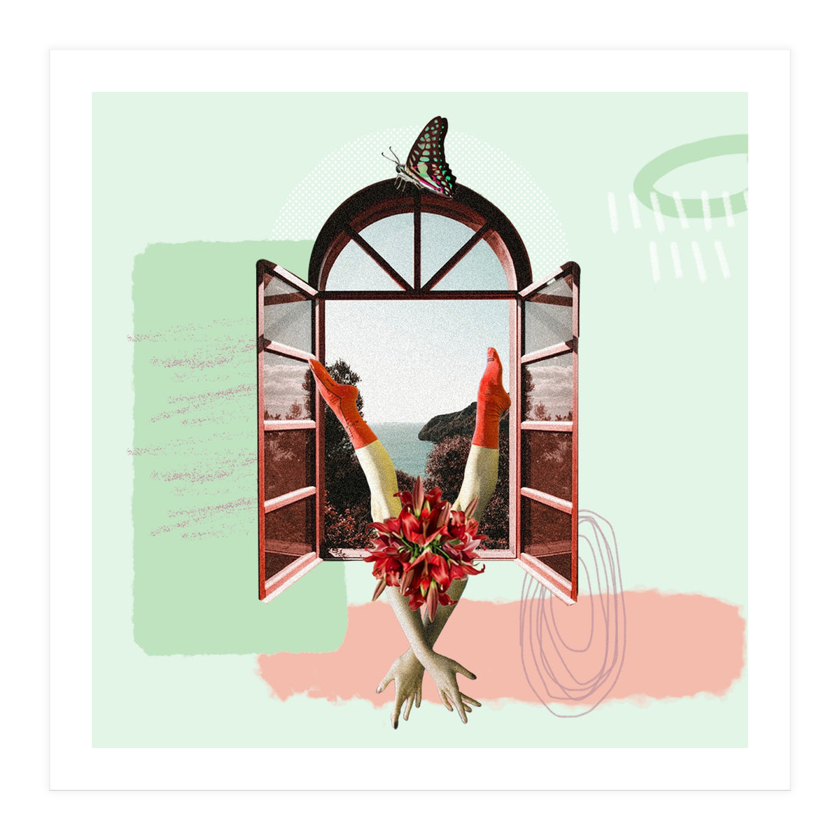 Window dive (Print Only)