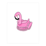 Pool Float Flamingo (Print Only) thumbnail