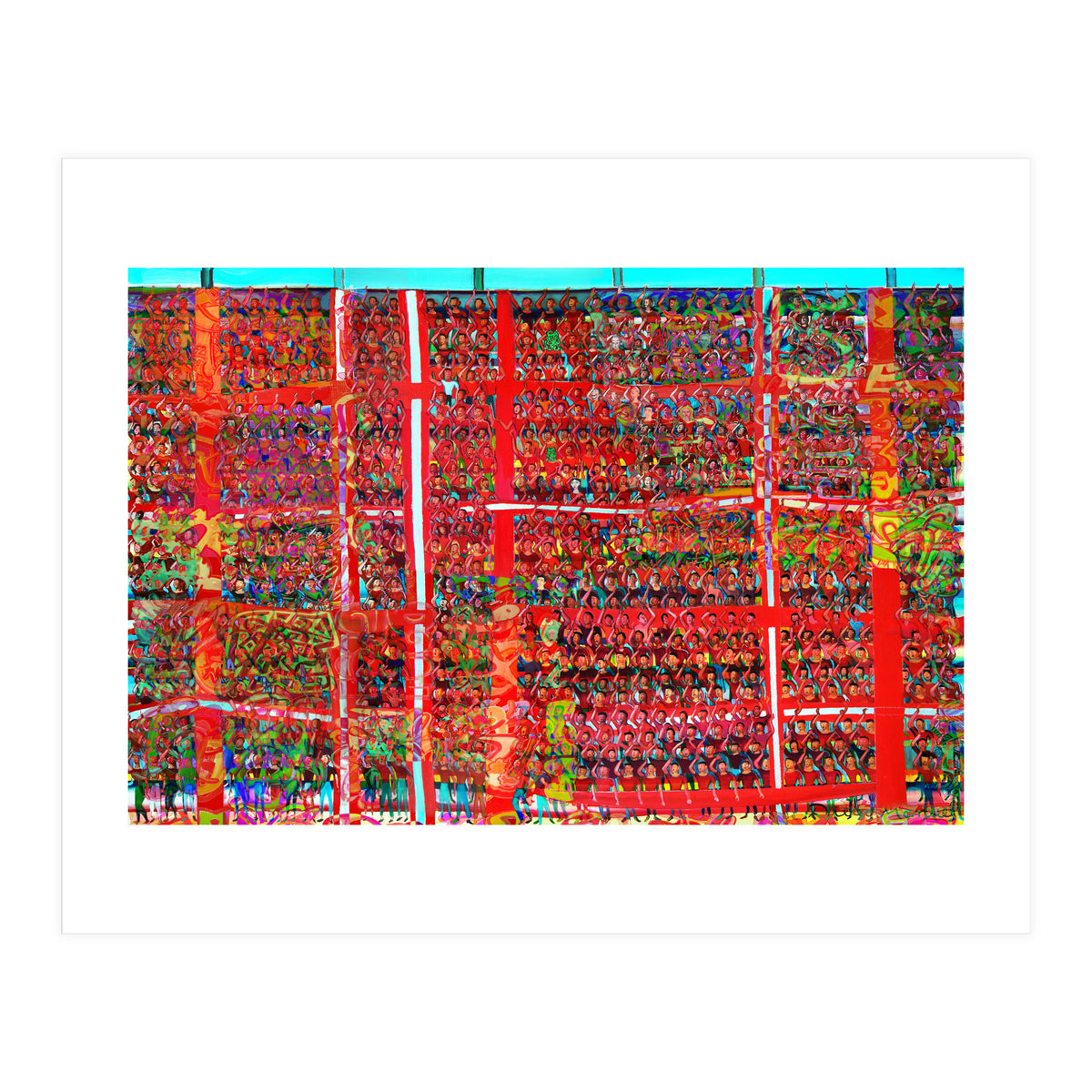 Gran Hinchada Roja 12 (Print Only)