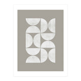 Mid-Century Modern No.17 - Woodblock Print (Print Only) thumbnail