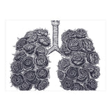 Lungs With Peonies (Print Only) thumbnail